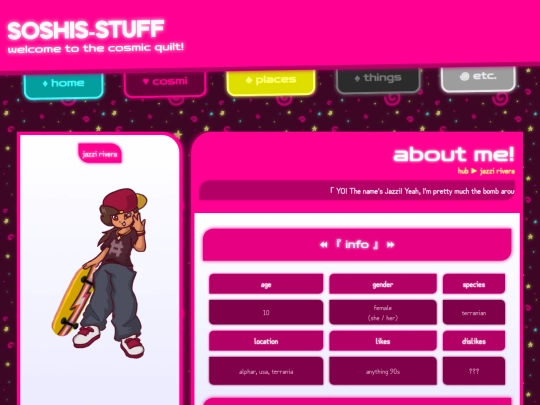 cosmi/jazzi screenshot