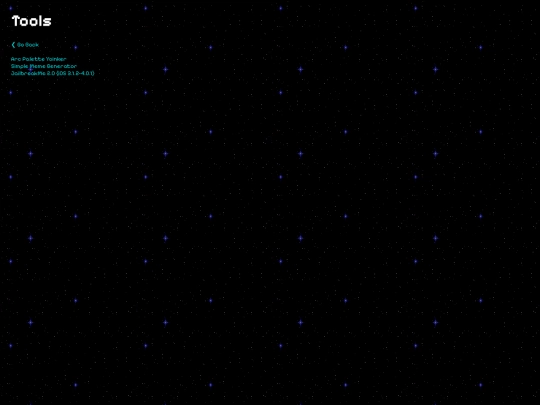 tools screenshot