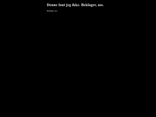 not_found screenshot