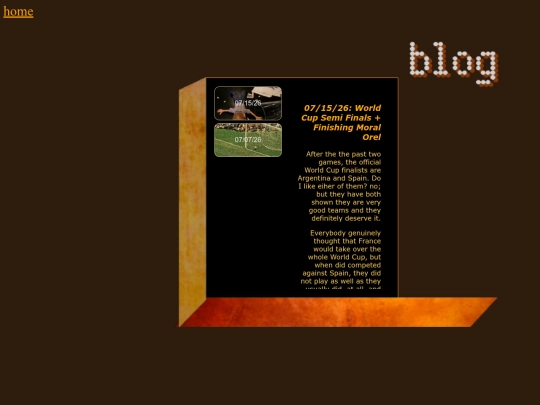 blog screenshot