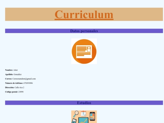 Producto/Curriculum/Curriculum screenshot