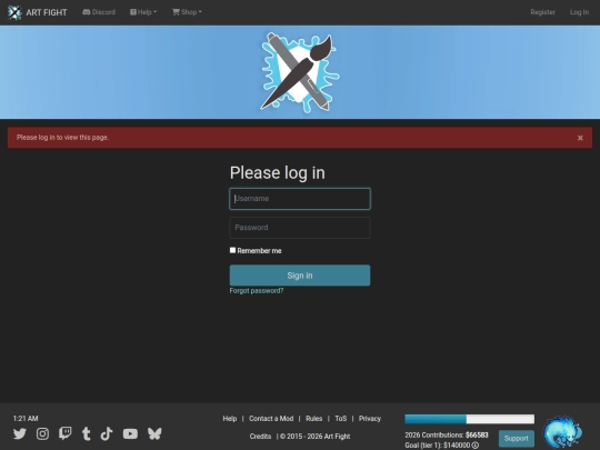 artfightRandom screenshot