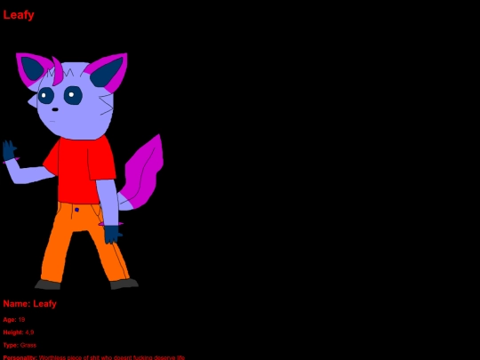 Leafy screenshot