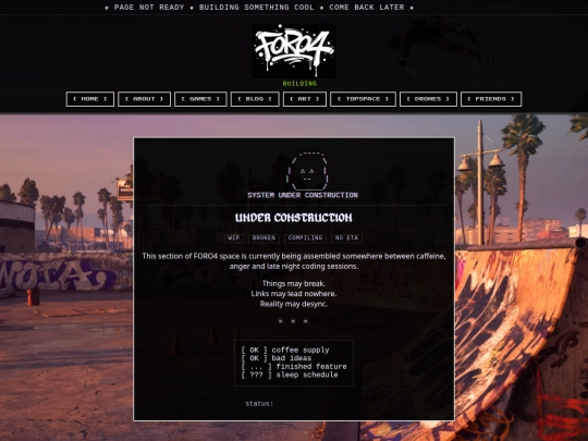 underconstruction screenshot