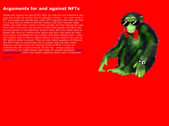 arguments screenshot