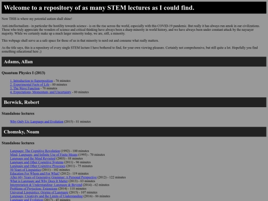 stemlecturerepository screenshot
