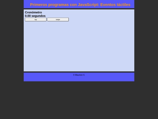 modulo 8/Cronometro screenshot