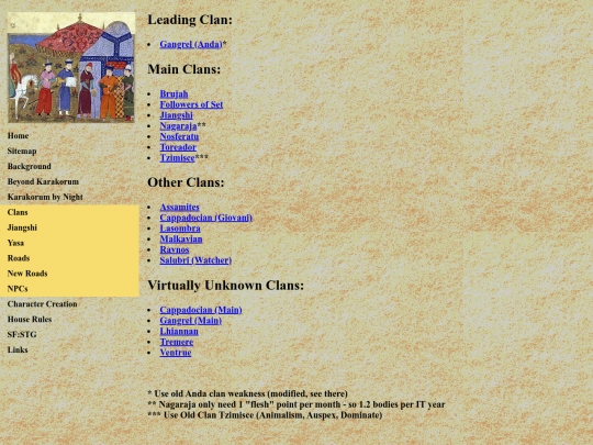 clans screenshot