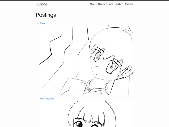 postings screenshot