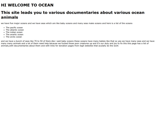 ocean screenshot