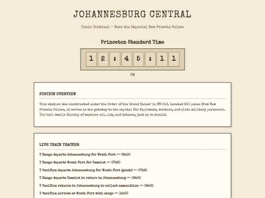 Train screenshot