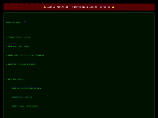 not_found screenshot