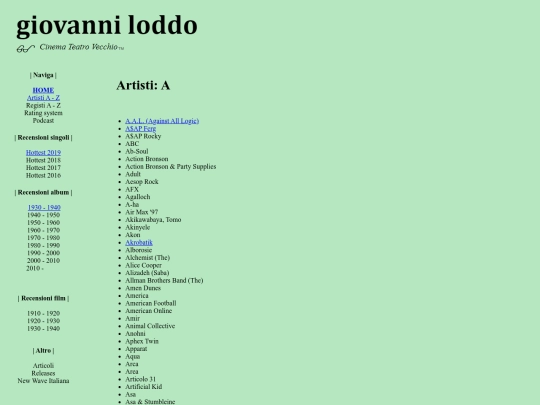 ArtistiA screenshot