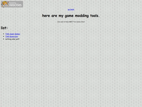 tools screenshot