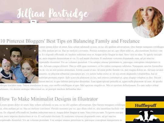 blog screenshot