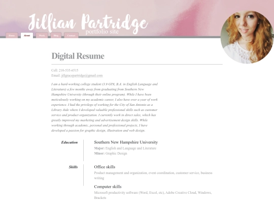 portfolio screenshot