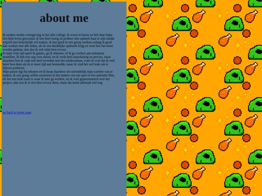 about-me screenshot