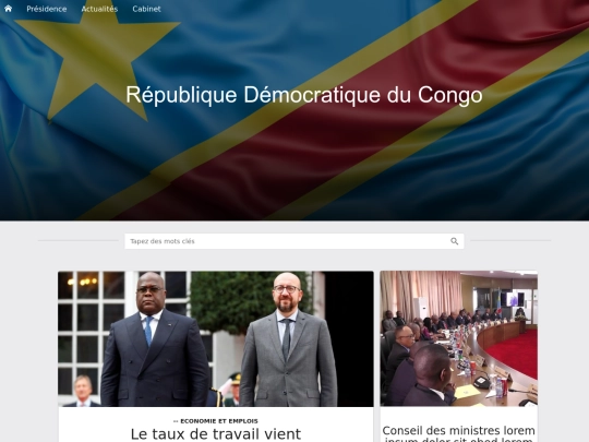 presidencerdc screenshot