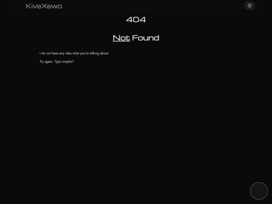 notfound screenshot