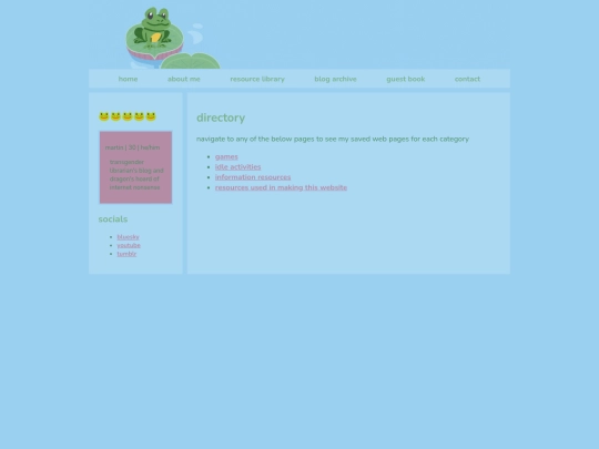 library screenshot