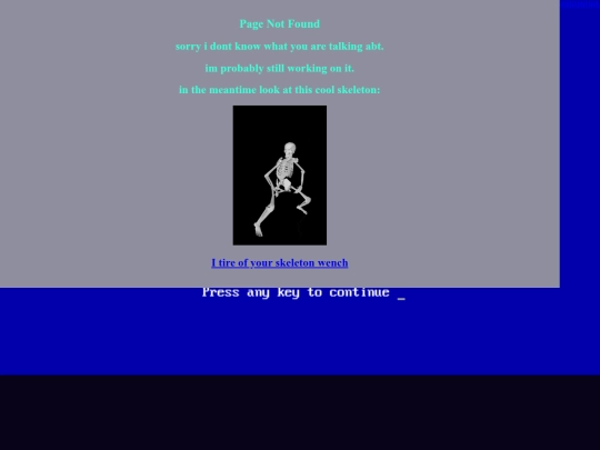 not_found screenshot
