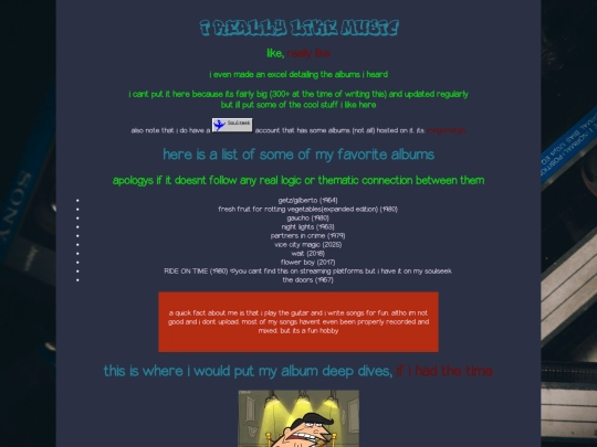 pages/music screenshot