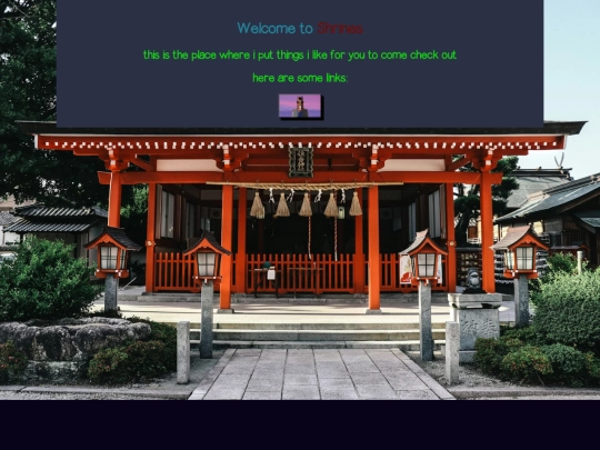 pages/shrines screenshot