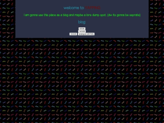 pages/yapping screenshot