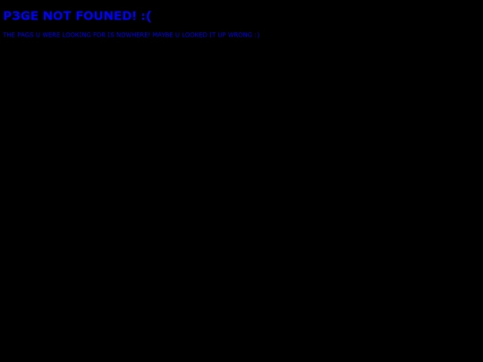 not_found screenshot