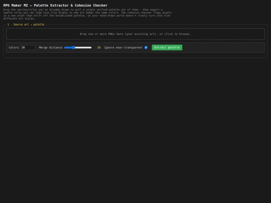html helpers/palette-extractor screenshot