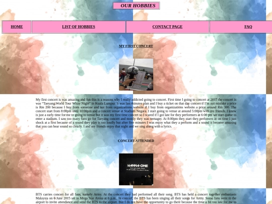 FOURTH PAGE screenshot