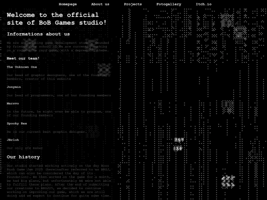 about us screenshot