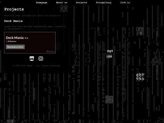 projects screenshot