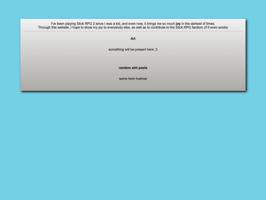 HTML/stickrpg screenshot