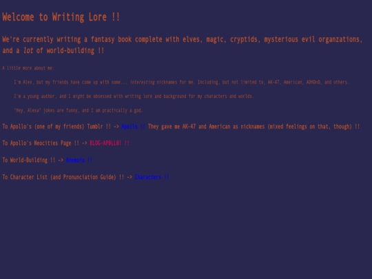 index screenshot
