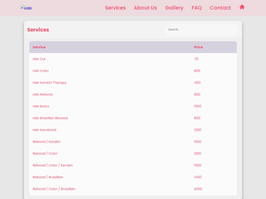 ServiceIndex screenshot