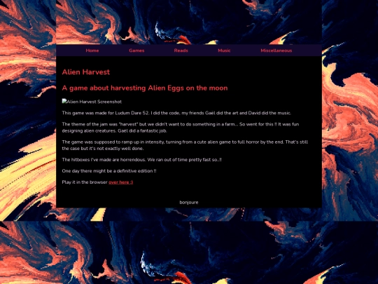 games/alien-harvest screenshot