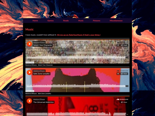 music screenshot