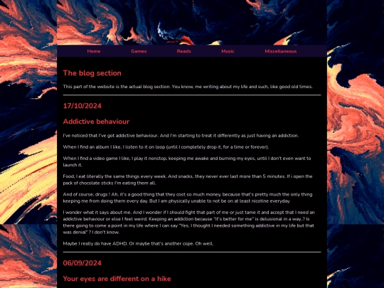 reads/blog screenshot