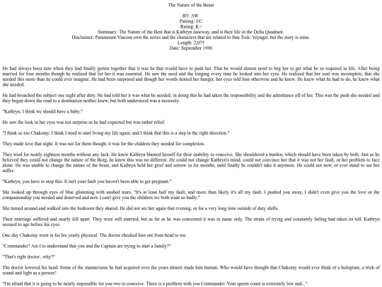 Voyager/Fanfic/2008/Stand Alone/nature screenshot