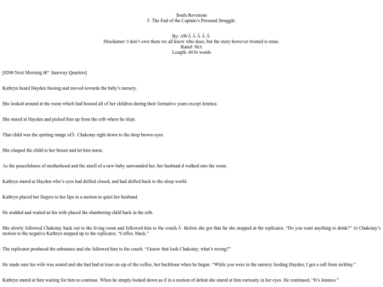 Voyager/Fanfic/2009/Series/Soul Decisions/soul05 screenshot