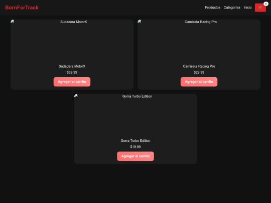 categorias screenshot