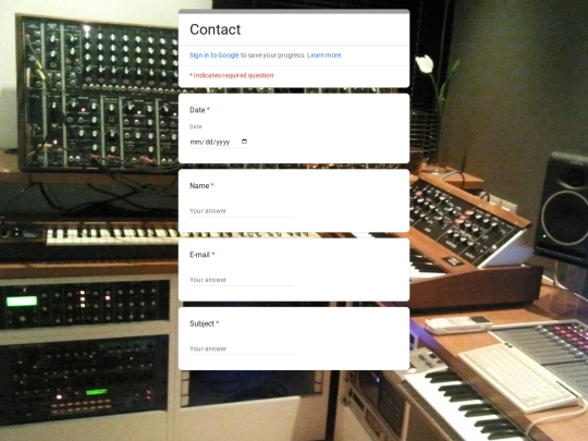 contact screenshot
