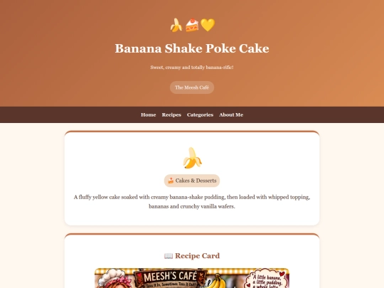 banana-shake-poke-cake screenshot