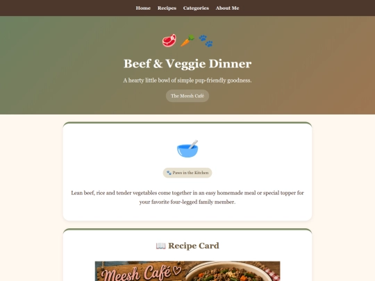 beef-veggie-dinner screenshot