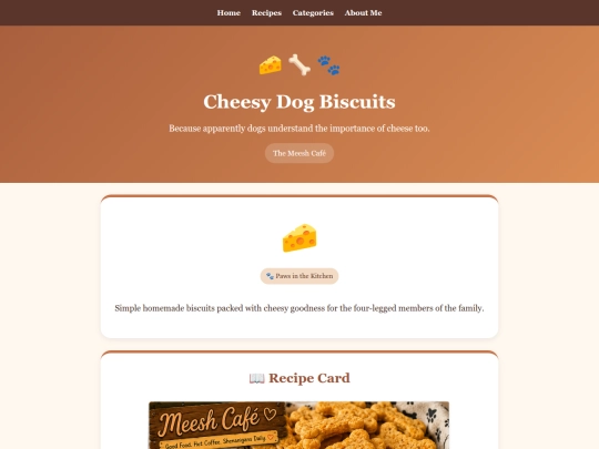 cheesy-dog-biscuits screenshot