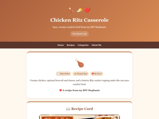 chicken-ritz-casserole screenshot