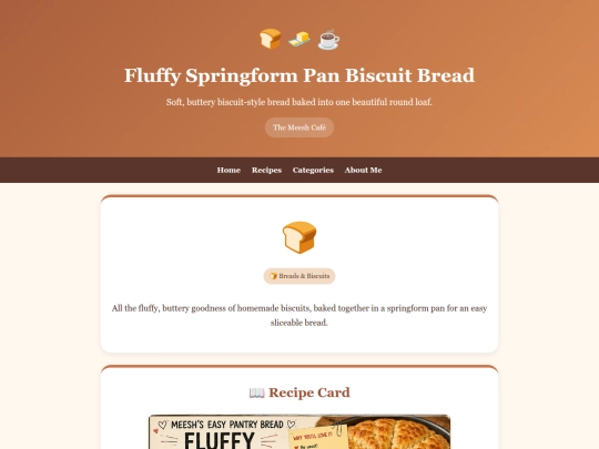 fluffy-springform-pan-biscuit-bread screenshot