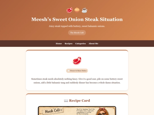 meeshs-sweet-onion-steak-situation screenshot