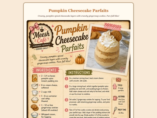 pumpkin-cheesecake-parfaits screenshot